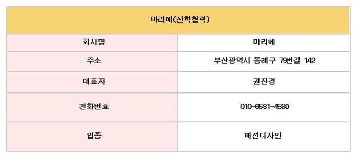 마리에(산학협력)